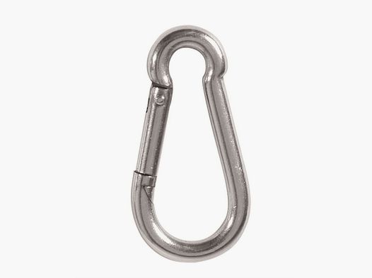 Edelstahl Karabinerhaken 60mm