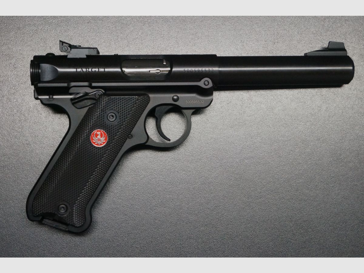 Ruger Mark IV Target 22 LR Blued, afbeelding 1 van 8