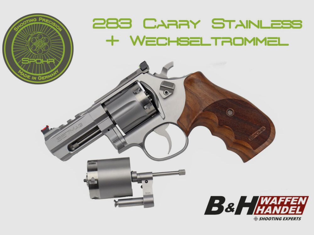 Spohr 283 Carry avec barillet interchangeable 9mm Luger