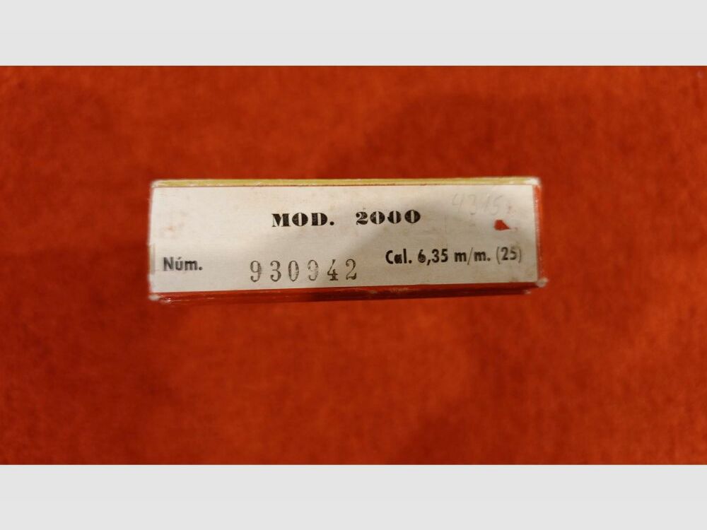 Astra Mod. CUB 2000 6,35mmBrowning