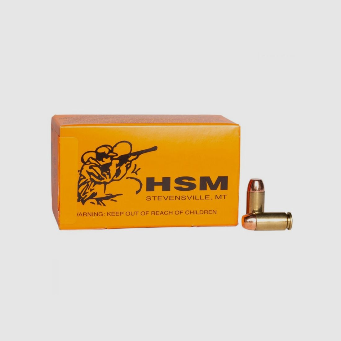 HSM 50AE 325 grs Plated Flat Point - Box mit 25 Stk.