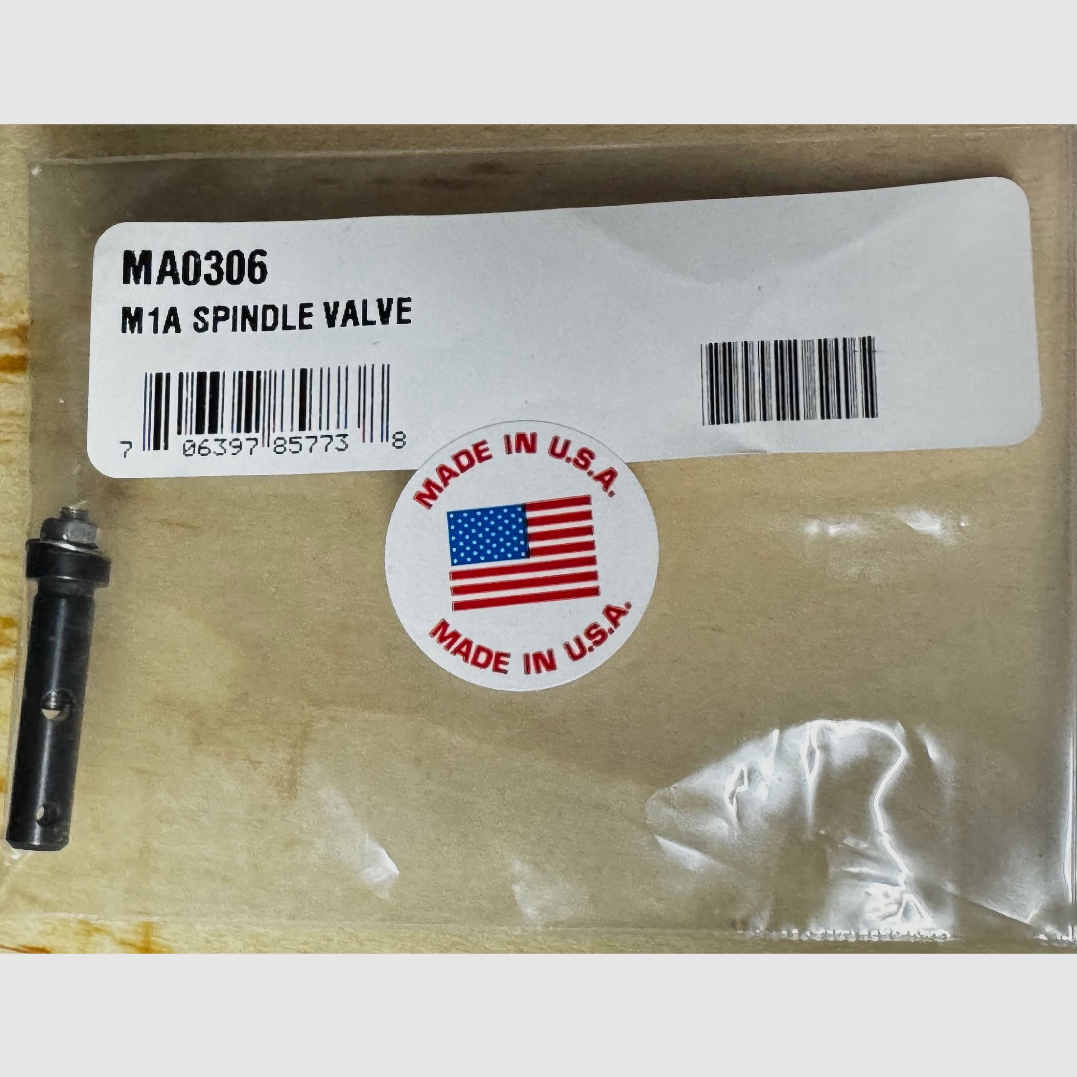 Vanne à broche à gaz réglable pour M14 / M1A – Type ShootingSight – Réglage du système de gaz