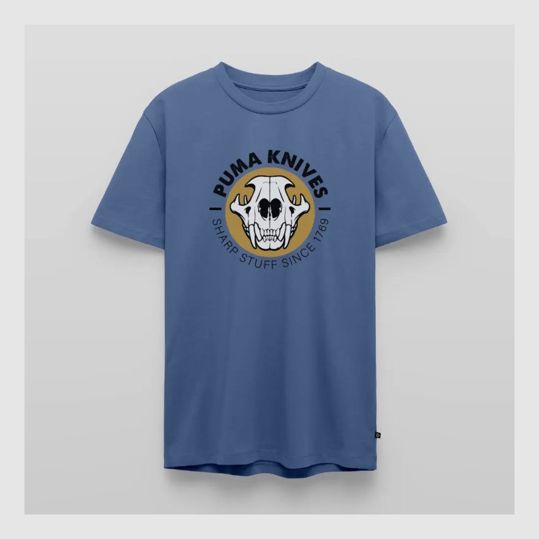 PUMA Men’s Premium T-Shirt "Skull Frontal Sharp Stuff"