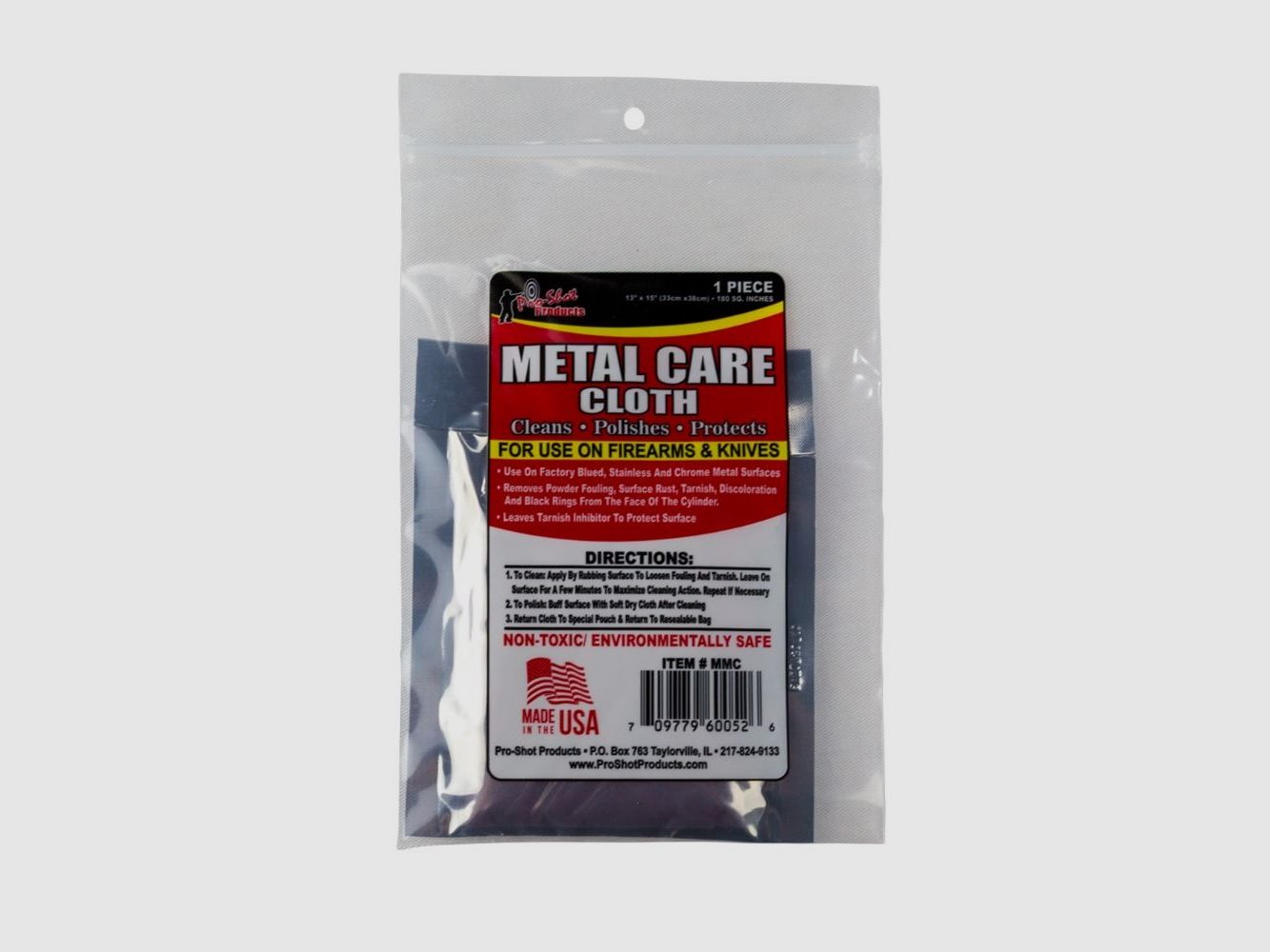 Paño de Limpieza Metal Care 24,9x24,9cm