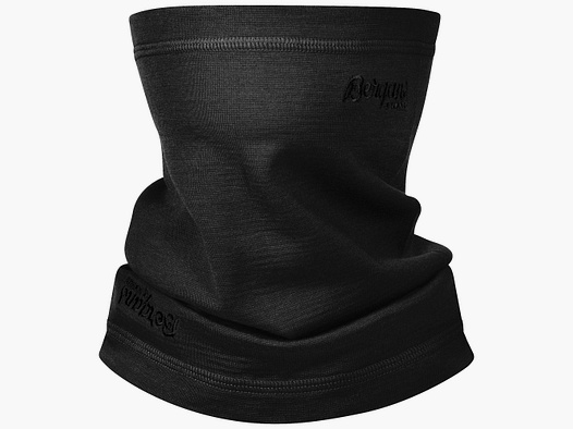 Bergans Bergans Wol Nekwarmer Zwart One Size