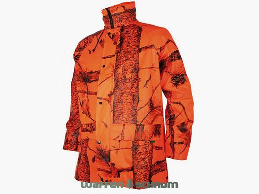 Treeland Regenjacke Camo PU Orange Camouflage