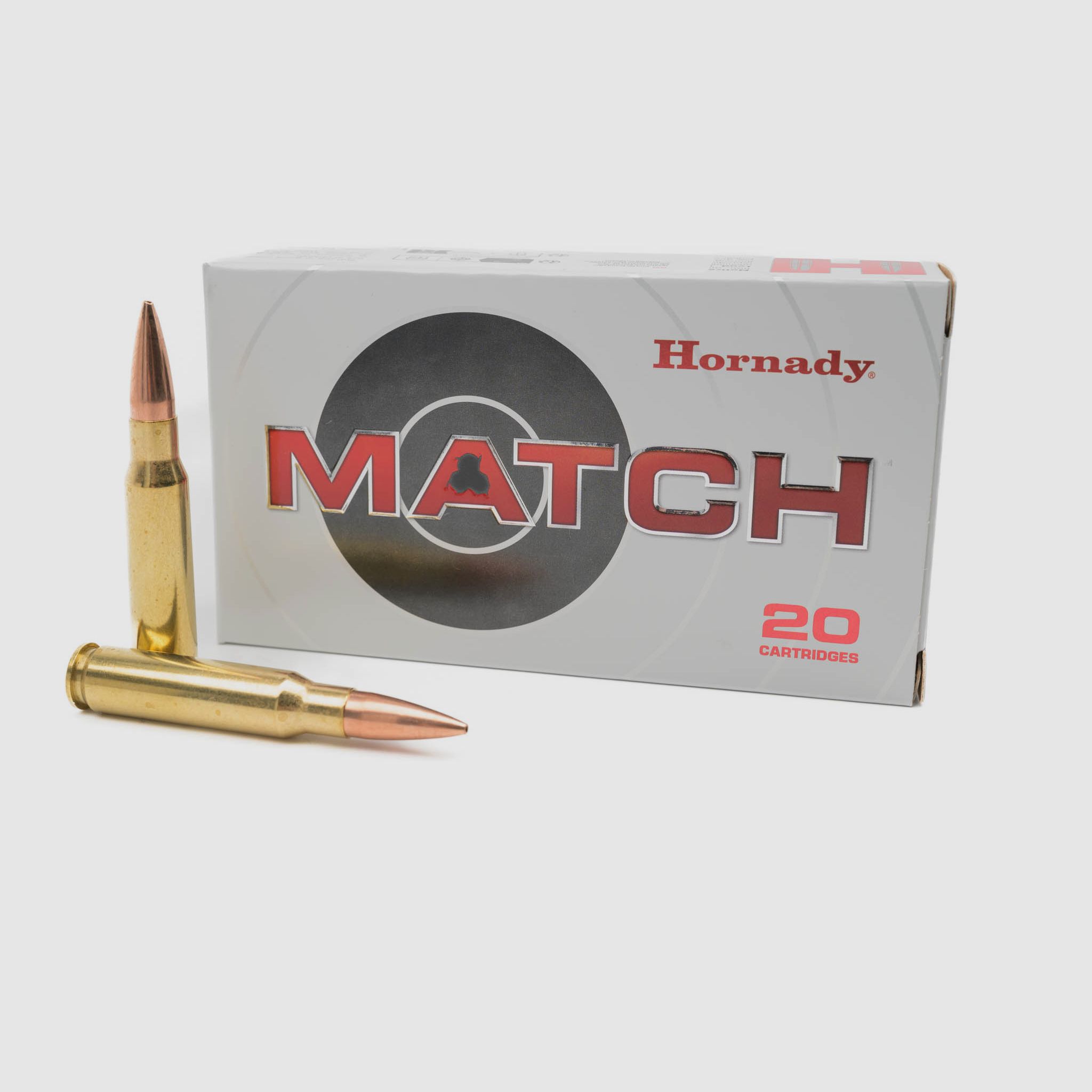 HORNADY .308 WIN 168GR BTHP MATCH