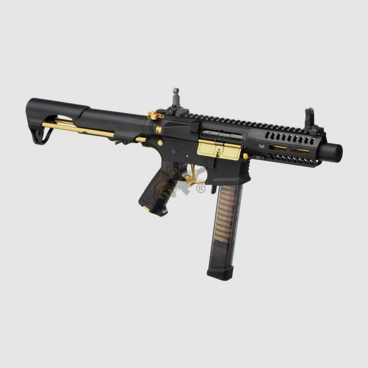 G&G ARP 9 Stealth - Or avec ETU Airsoft Libre à partir de 18 - S-AEG -F-, image 1 sur 8