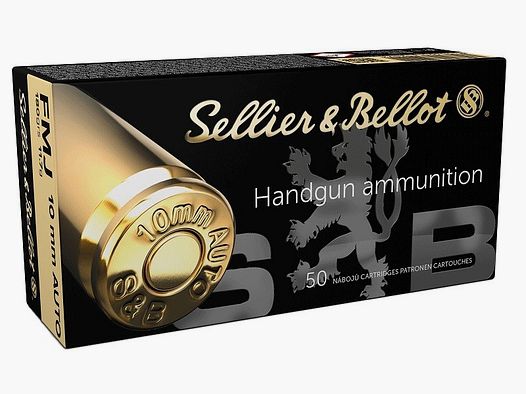 10MM AUTO FMJ SELLIER BELLOT 180 GR