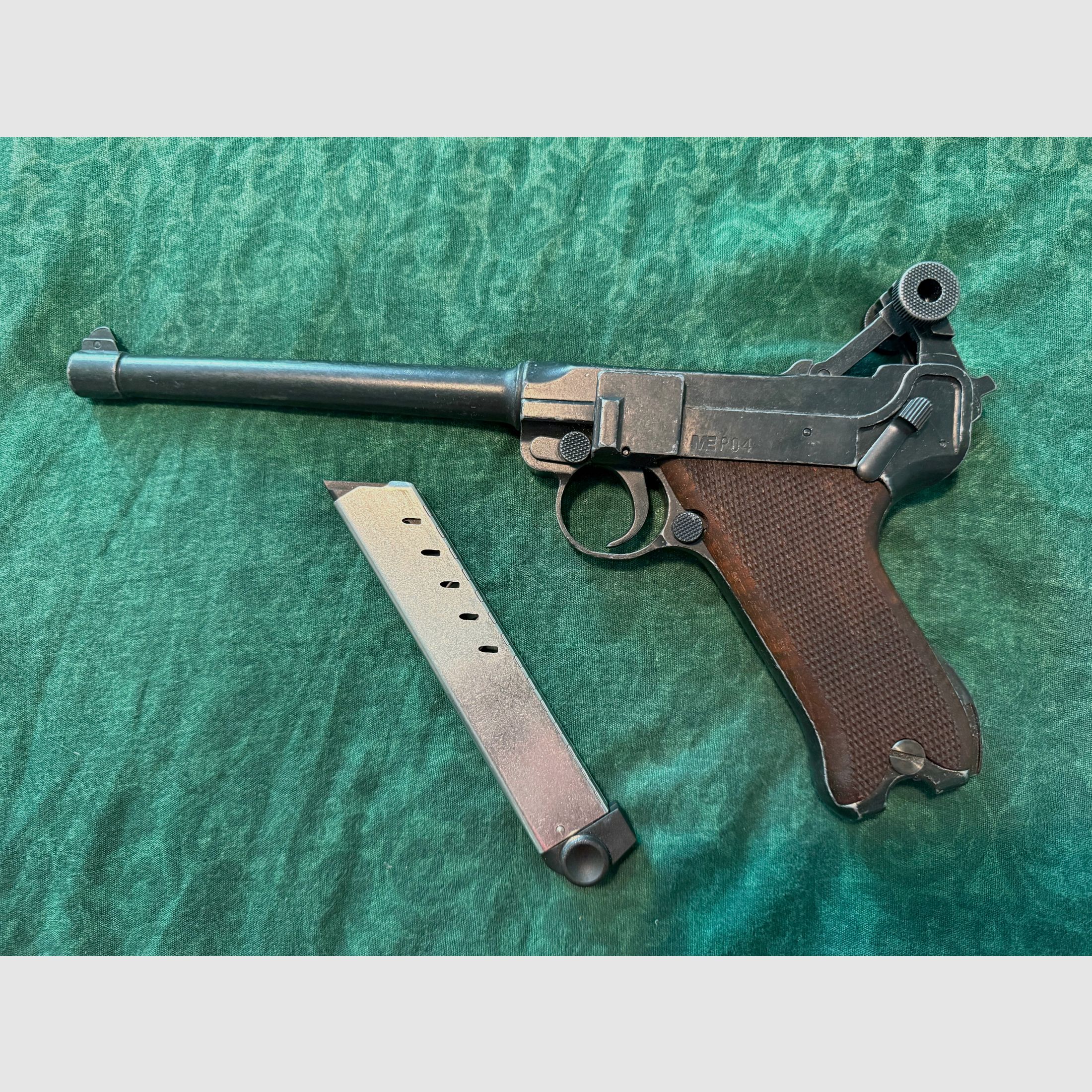 Melcher P04 Schreckschuss 9mm P.A.K. (look antiguo)