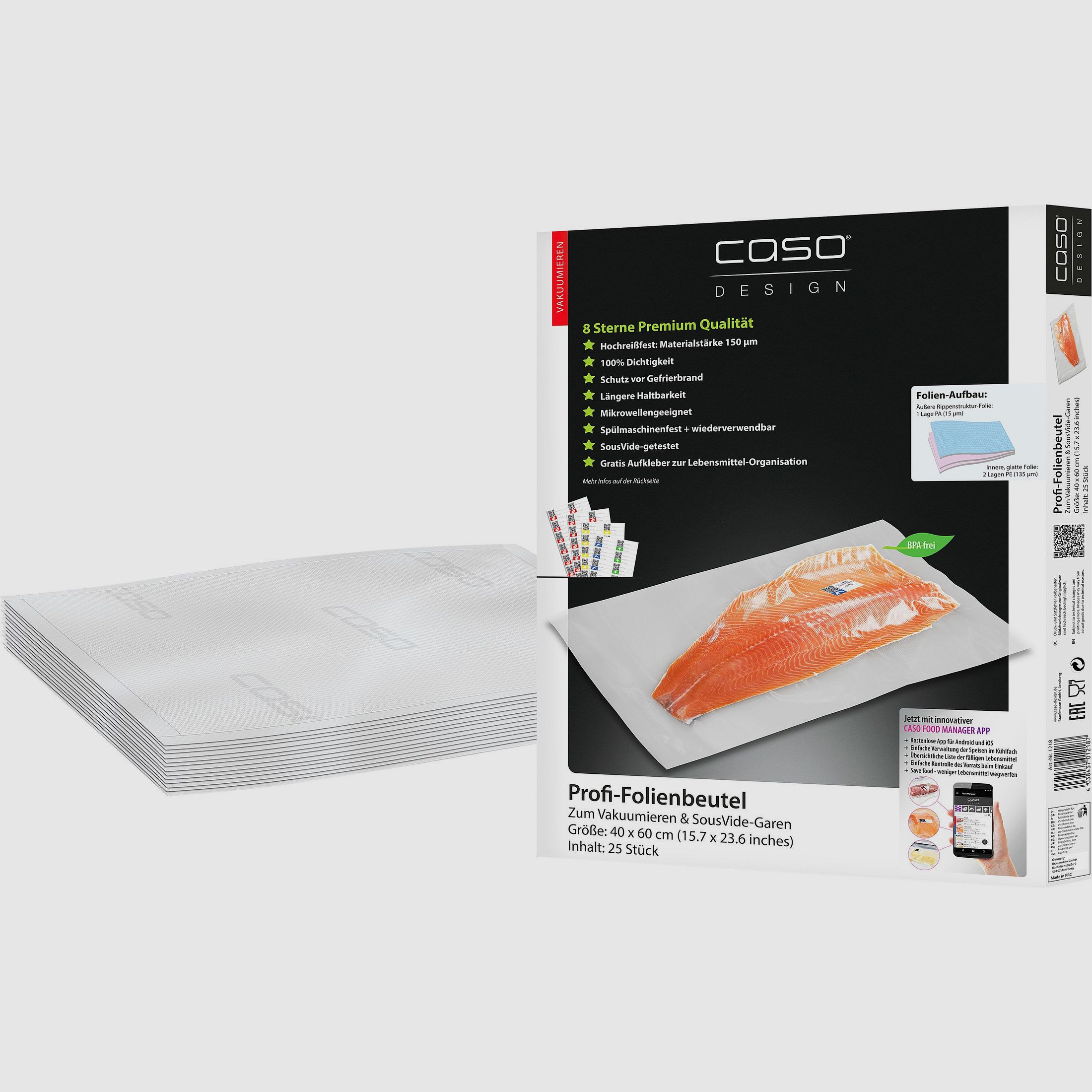 Borsa in plastica per casi