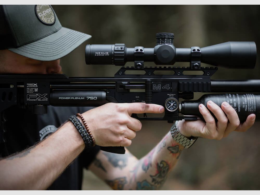 FX Impact M4 Sniper – Black — 7.62 mm (.30), image 8 of 8