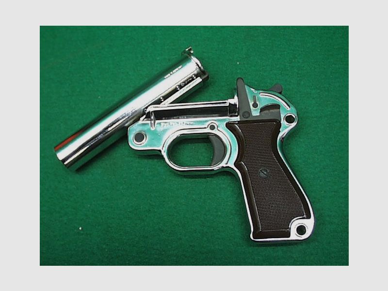 Pistola de señal Diana, cromada