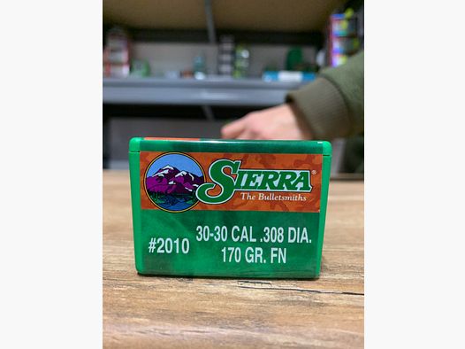 SIERRA 30CAL 170GR FN