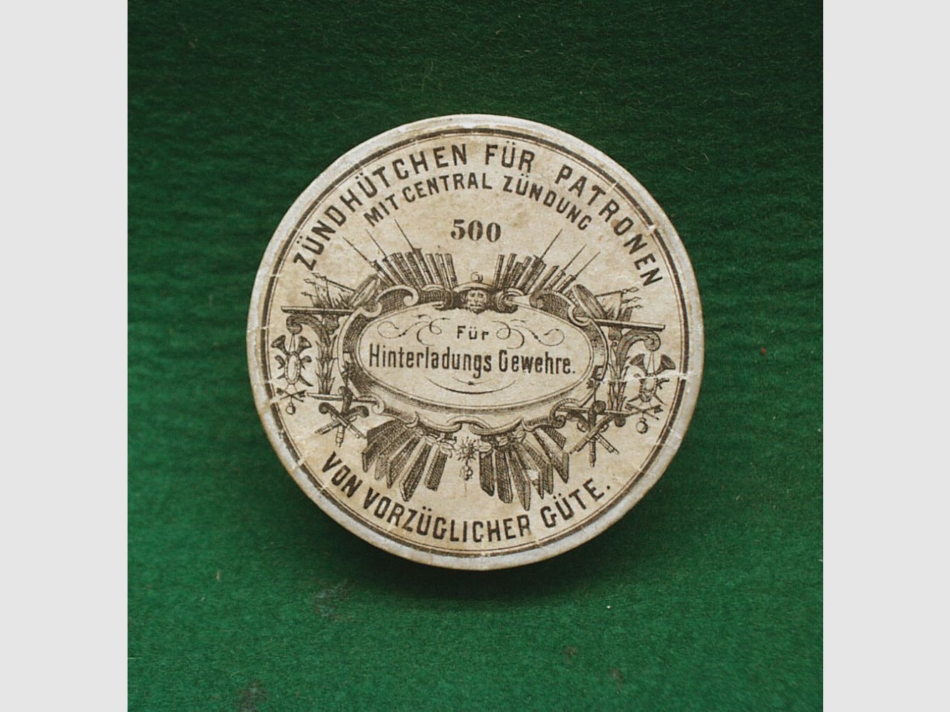 H.Utendoerffer Berdan Zündhütchen 6,45mm