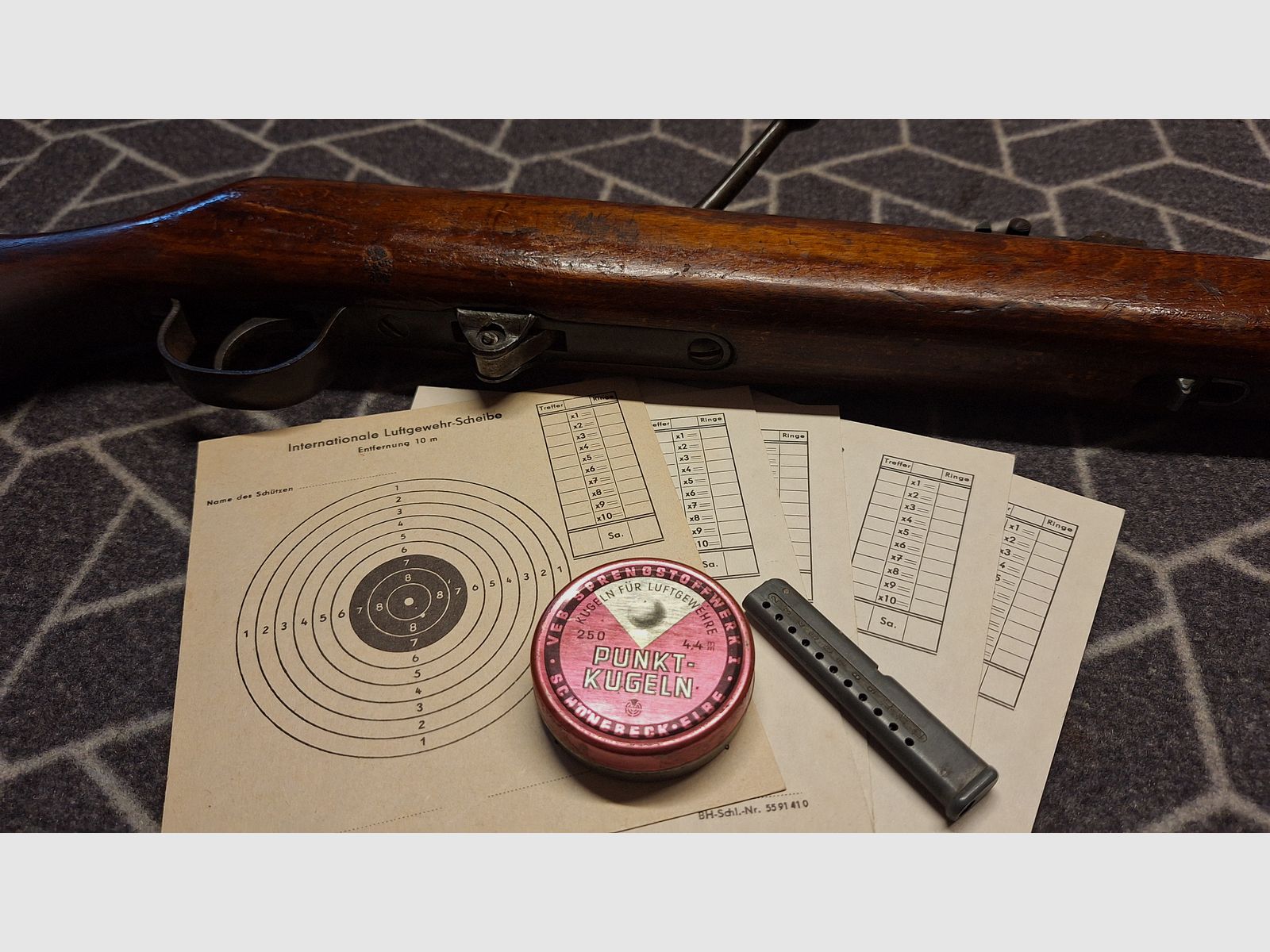Haenel Suhl Sport Model 49a (not 310) with 12-round magazine!