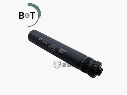 Demper B&T Impuls-IIA 1/2x28 Kal 9x19 mm Linkshandig