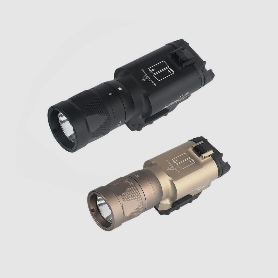 LED-Lampe BO Manufacture X300 Stroboskop TAN - 220 Lumen - Leistung und Diskretion für Nachtjagd, Bild 1 von 5