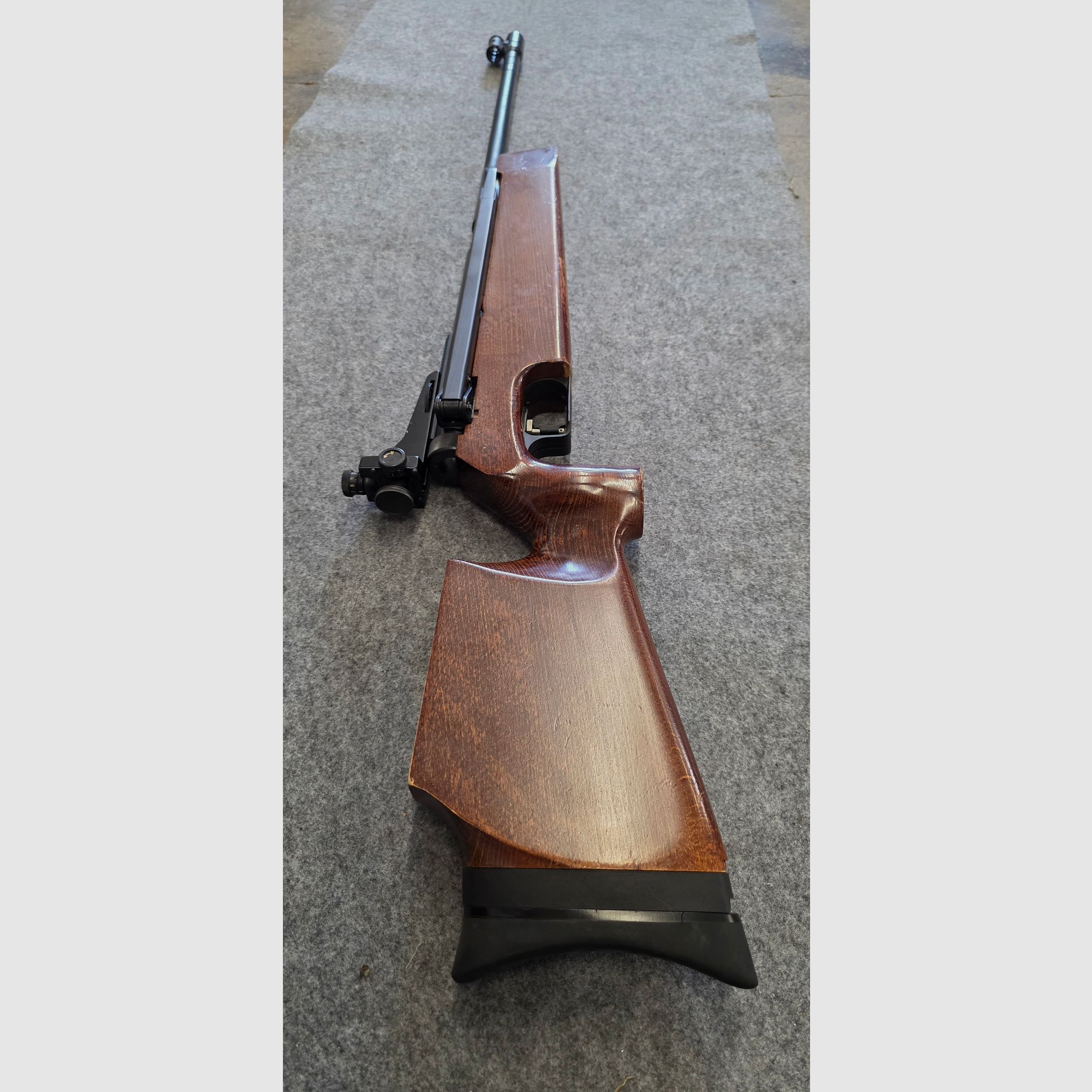 Match air rifle side cocking Diana Mod. 75 U T01 very rare in good condition