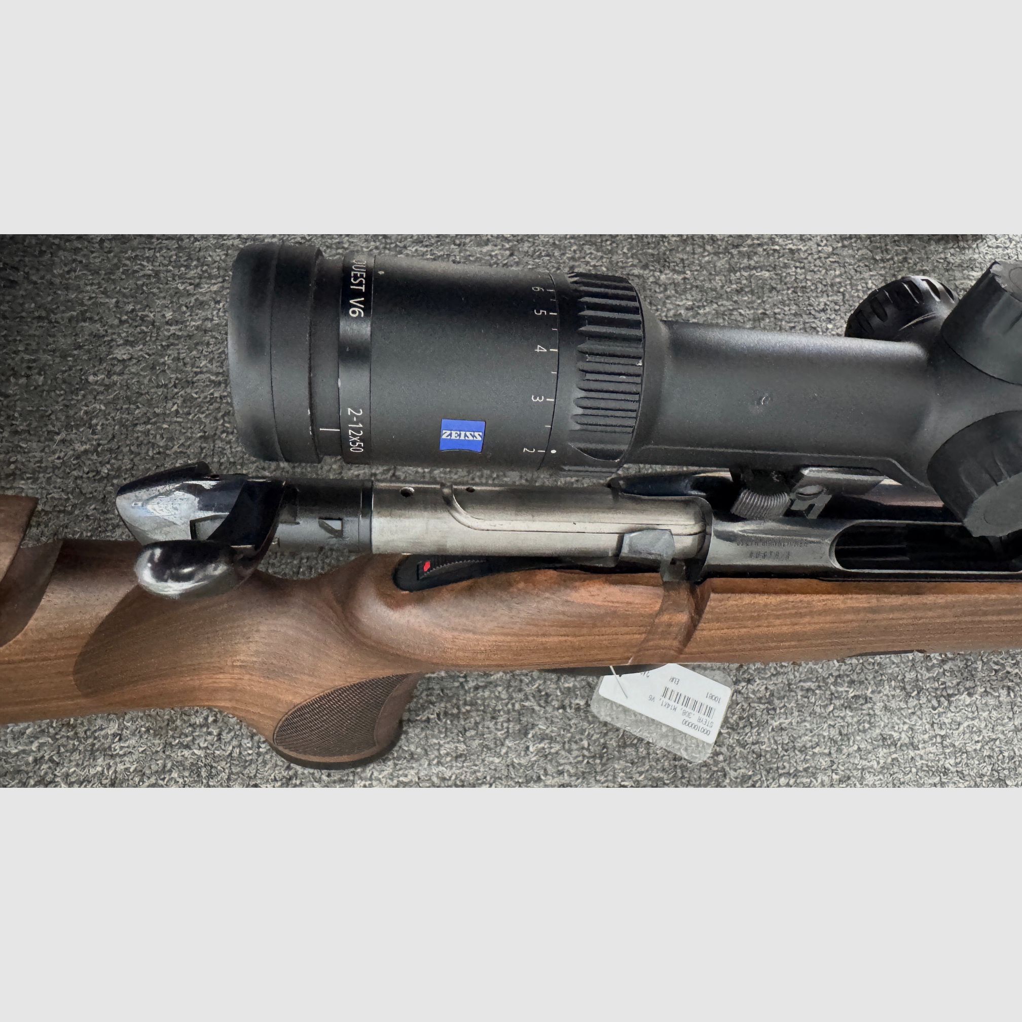 Selbstladeflinte  Pallas 12/76, umschaltbar auf VRF mit Optik