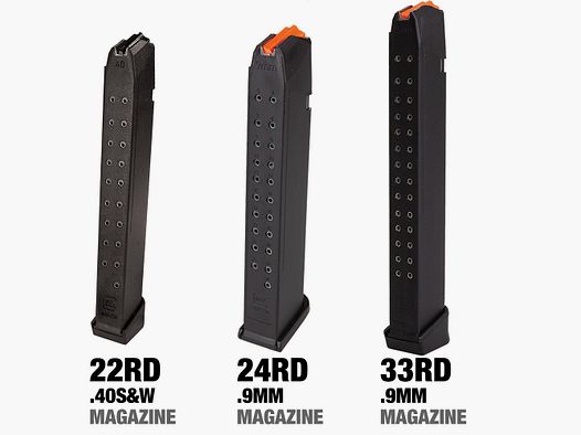 Caricatore GLOCK GLOCK CARICATORE CAL.9MM 33 COLPI