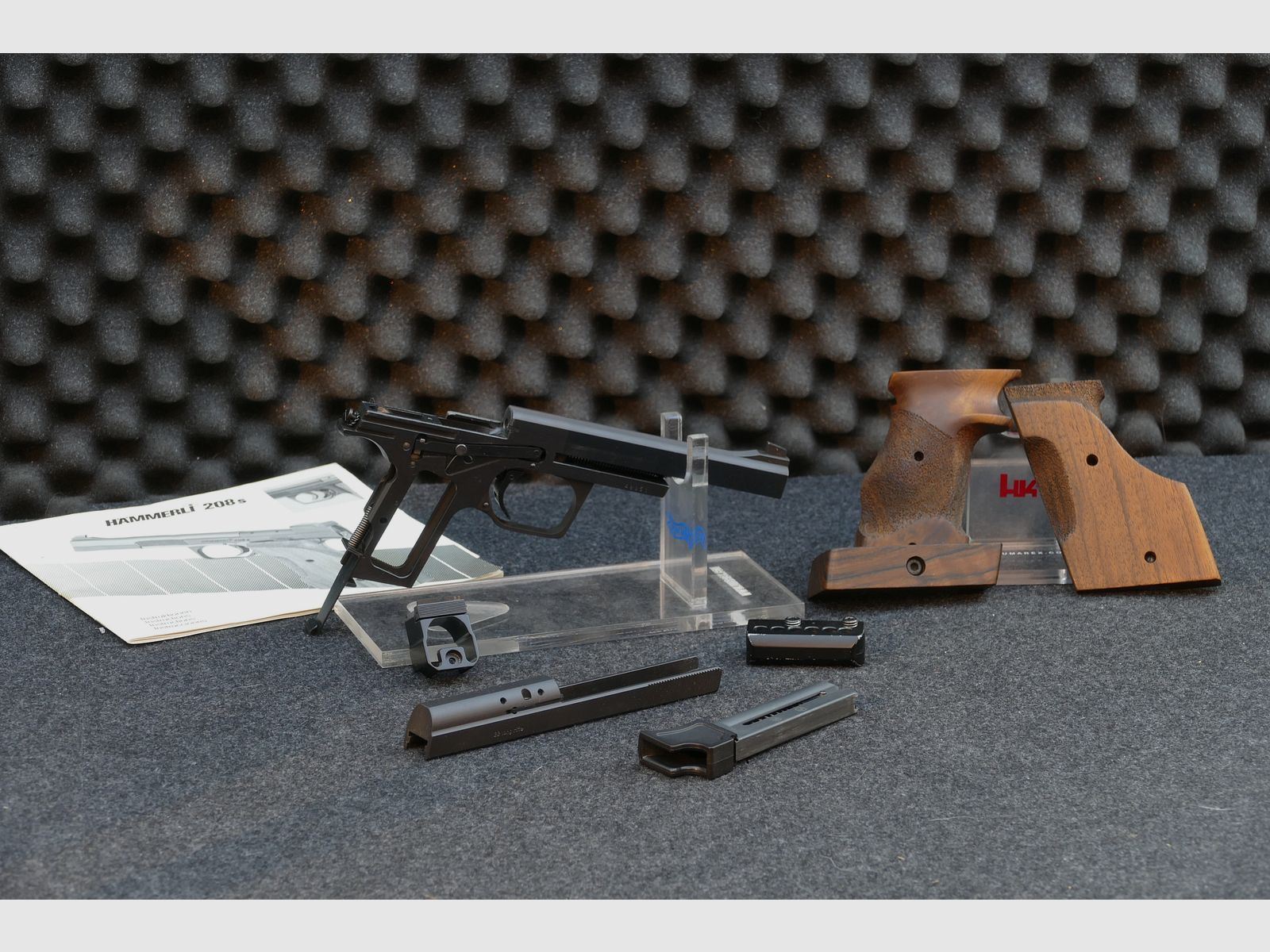 Hämmerli 208S (ultima versione, ponticello angolare) – .22 LR