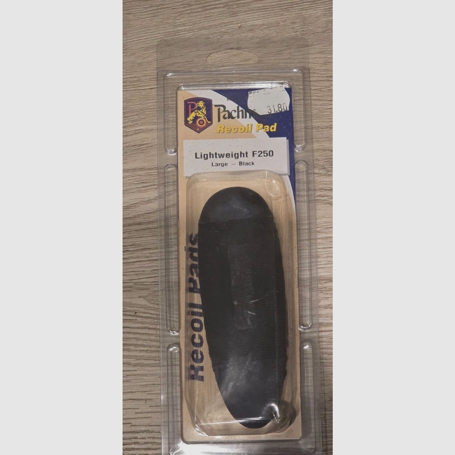 Pachmayr Lightweight F250 Large - Black nakładka na kolbę, zdjęcie 1 z 3
