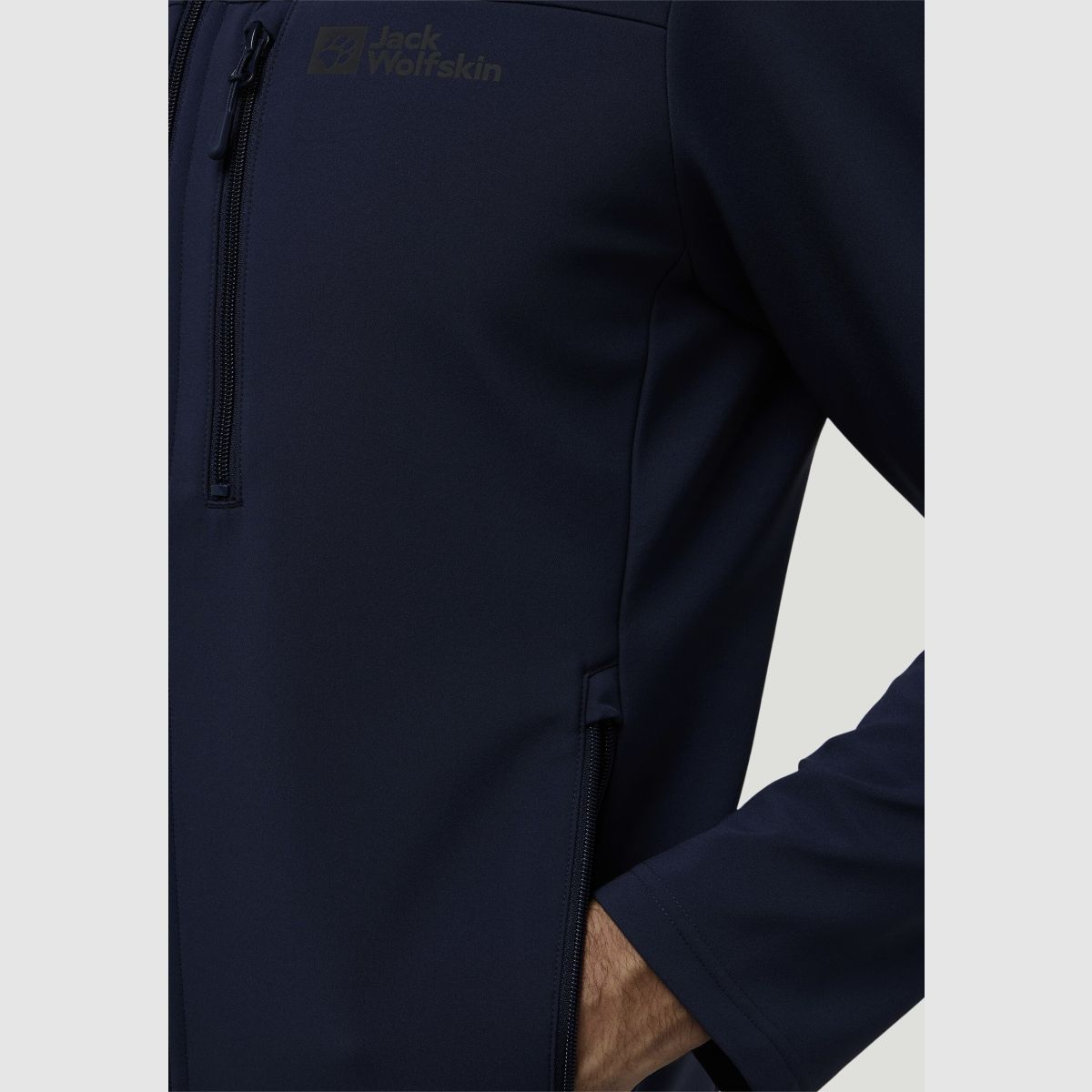 JACK WOLFSKIN Whirlwind Men Softshell Jacket Men's Night Blue