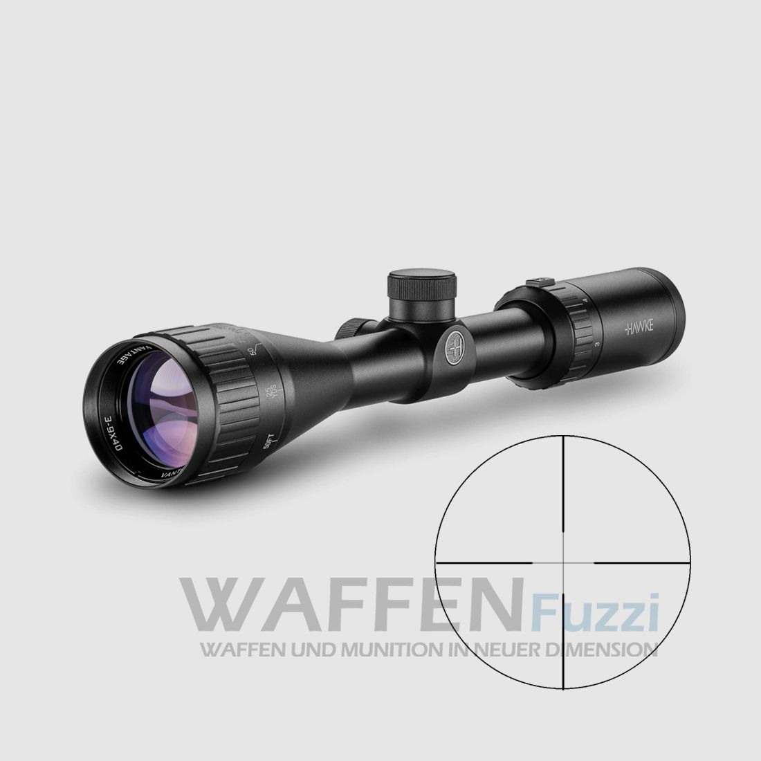 Hawke Vantage 3-9x40AO Duplex Zielfernrohr Parallaxe ab 9 Meter