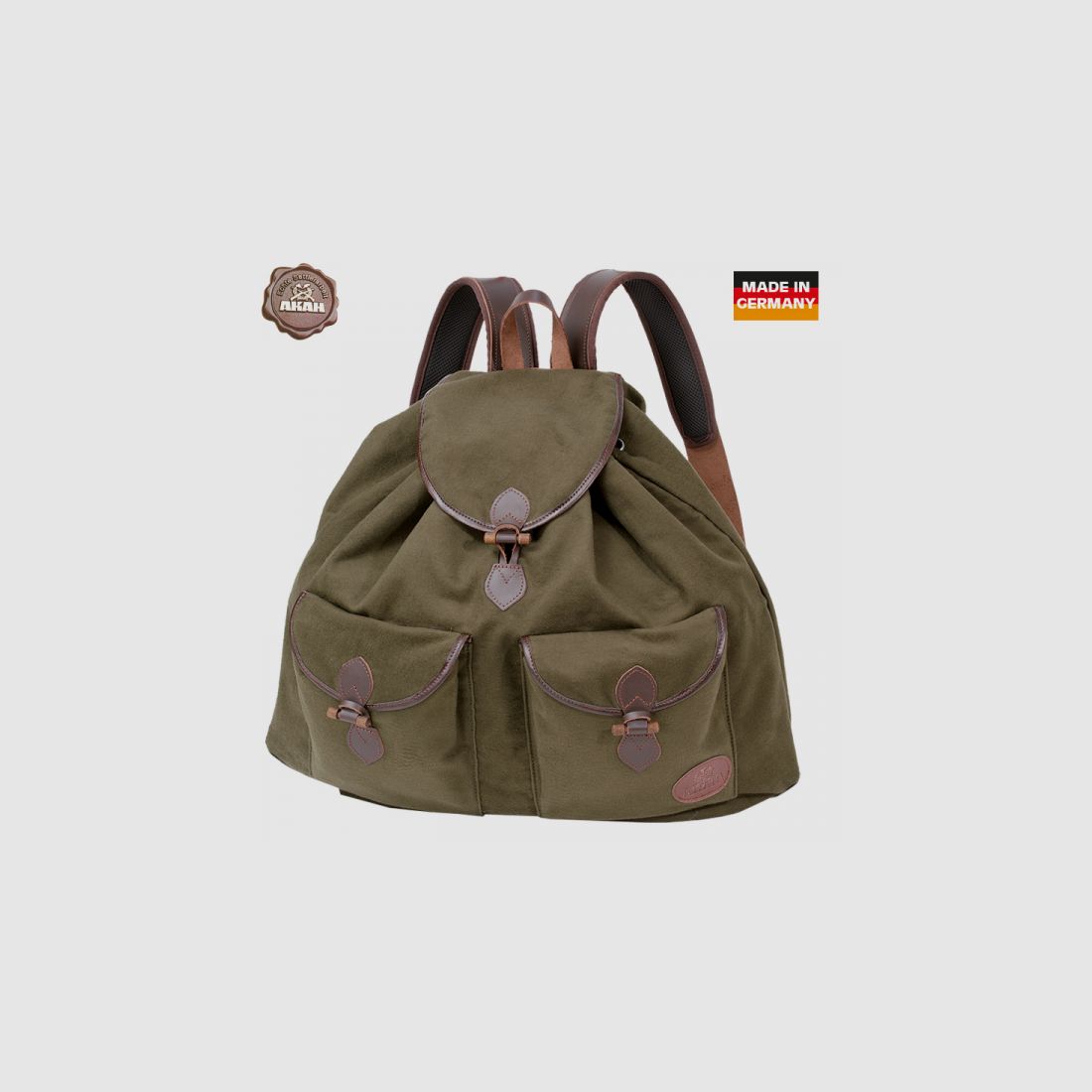 AKAH Velveton Rucksack lautlos