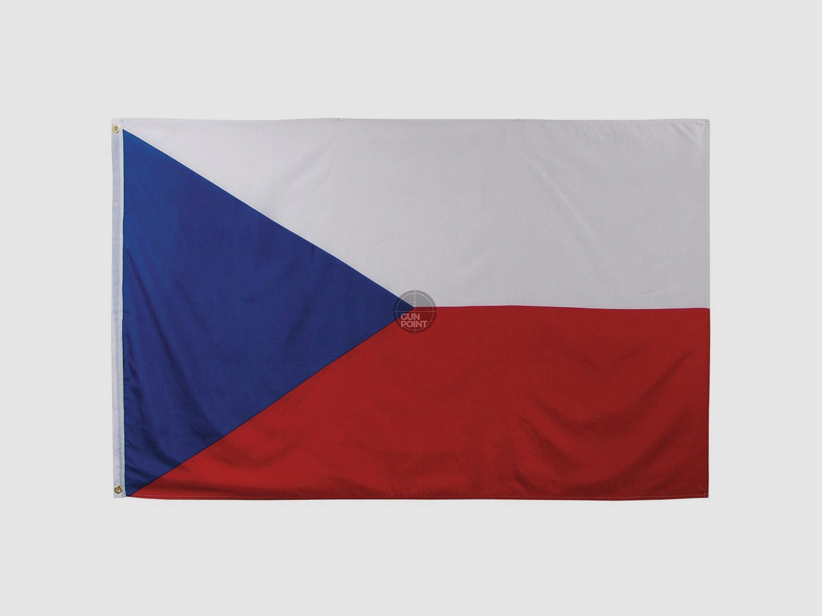 Fahne, Tschechische Republik, Polyester, 90 x 150 cm