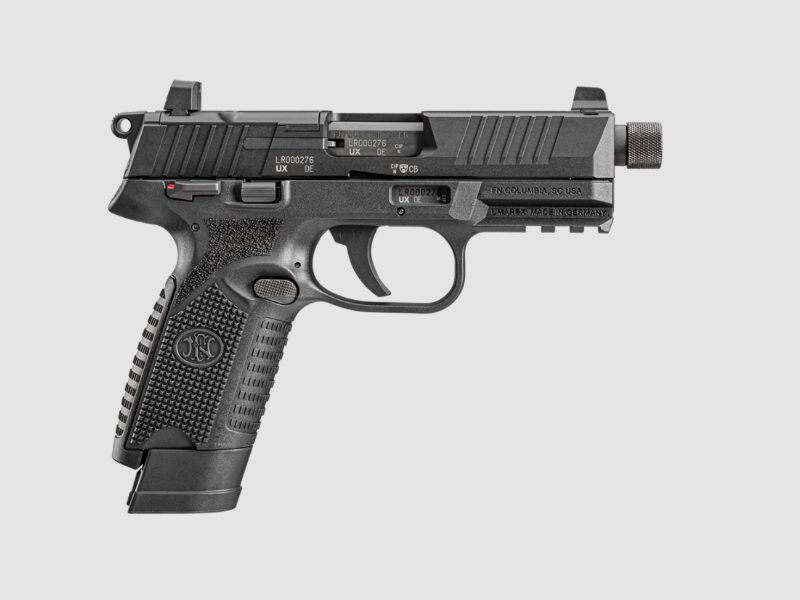 FN	 502 Tactical Optic-Ready Schwarz  Auf Lager