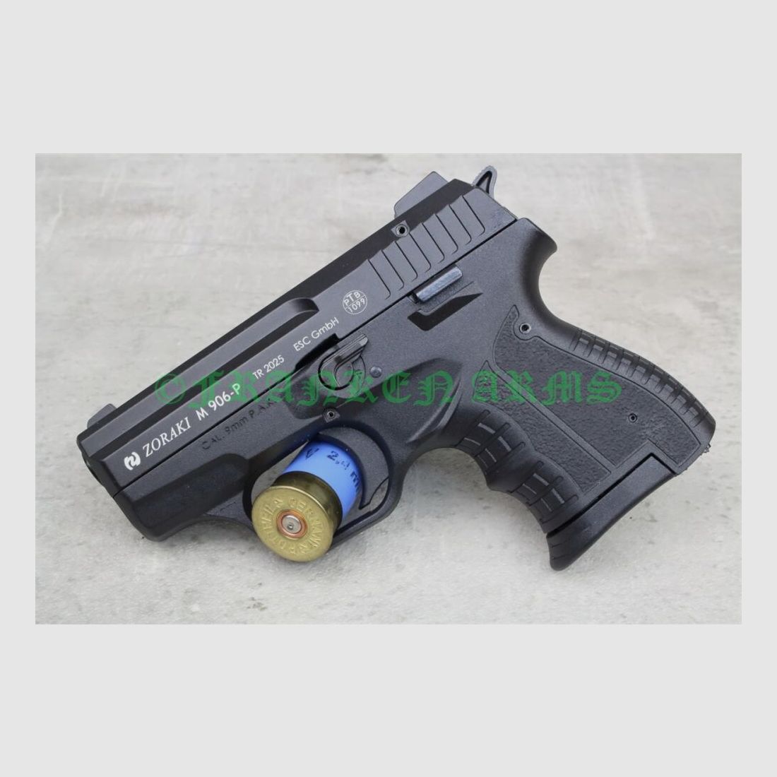 Zoraki M 906-P Black 9mm P.A.K.