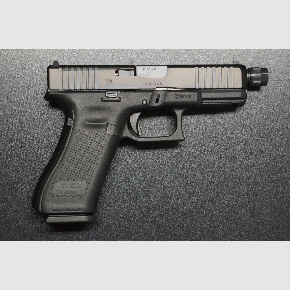 Glock 45 MOS met gewelfde loop, afbeelding 1 van 7