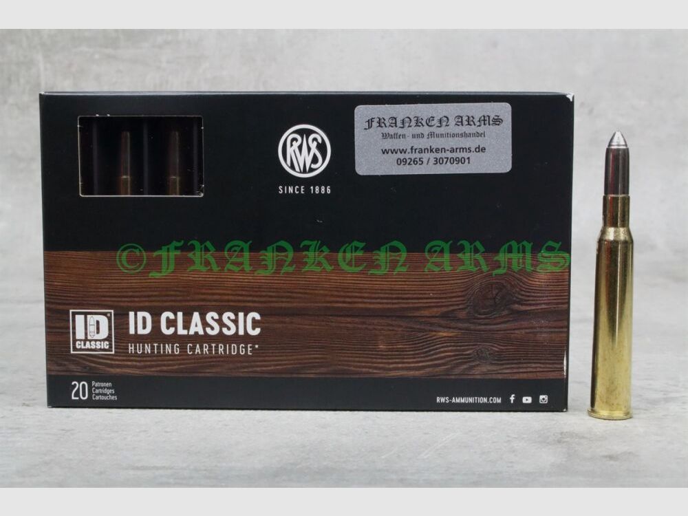 RWS ID Classic 7x65R 177gr. 11.5g 20 pieces tiered price