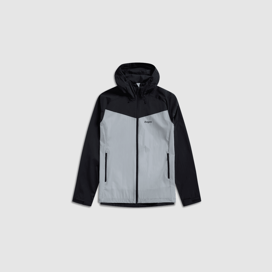 Bergans Microlight Jacket Uomini Pearl Grey/Dark Shadow Grey S