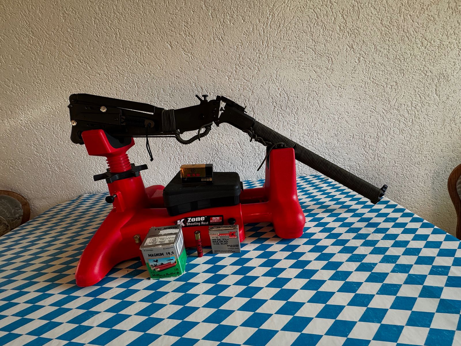 Bockbüchsflinte / Brünner Waffenwerke Modell: M6 Scout von Springfield Kaliber: .22lr / .410/76