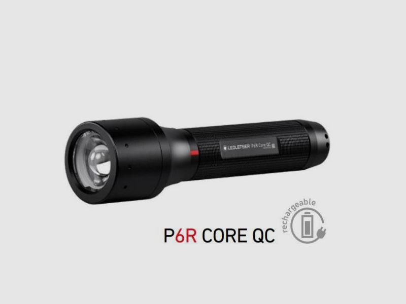 LED LENSER Taschenlampe LED P6R Core QC 270Lumen  - MultiColor