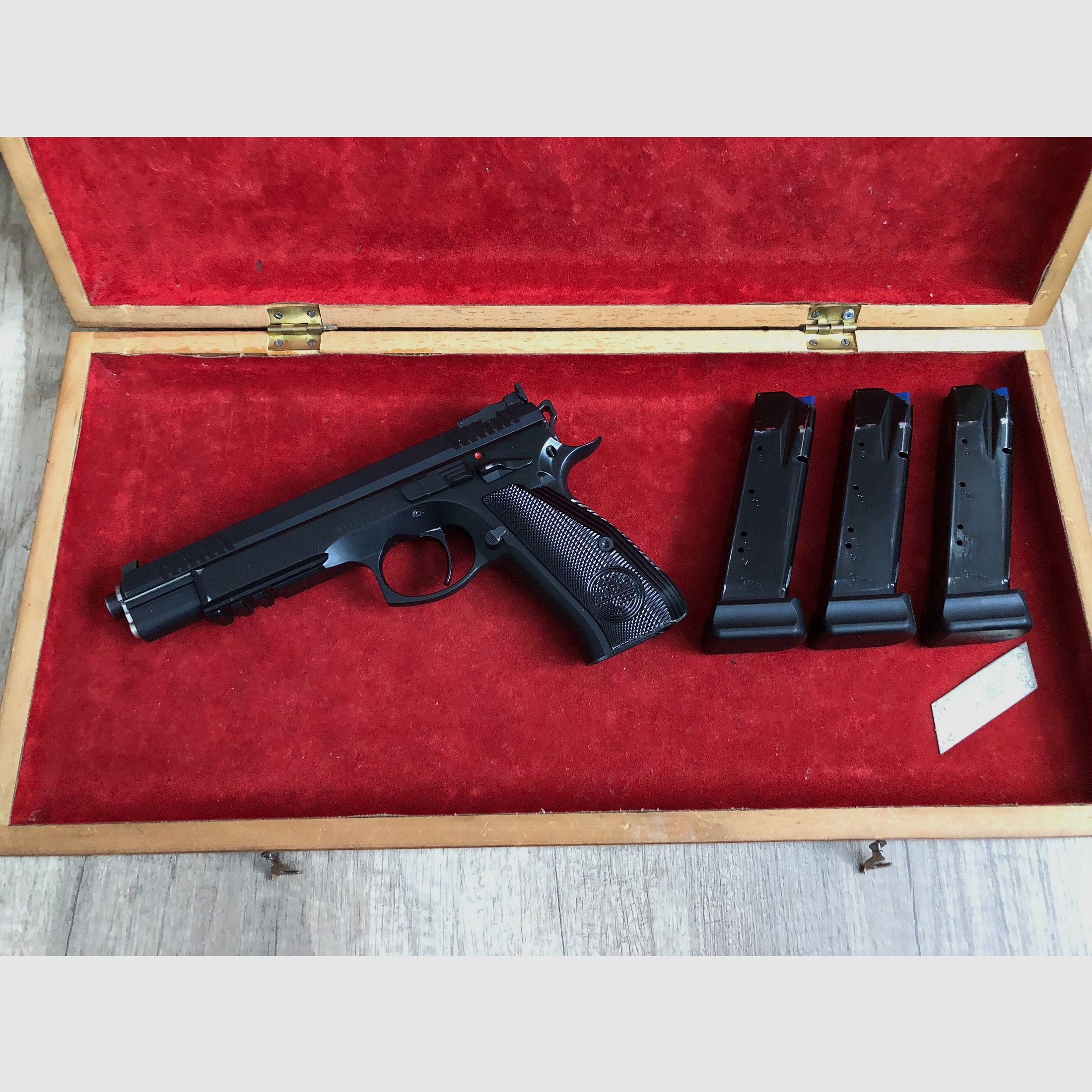 Pistol of the type CZ Taipan Pro Tuning in caliber 9 mm Luger