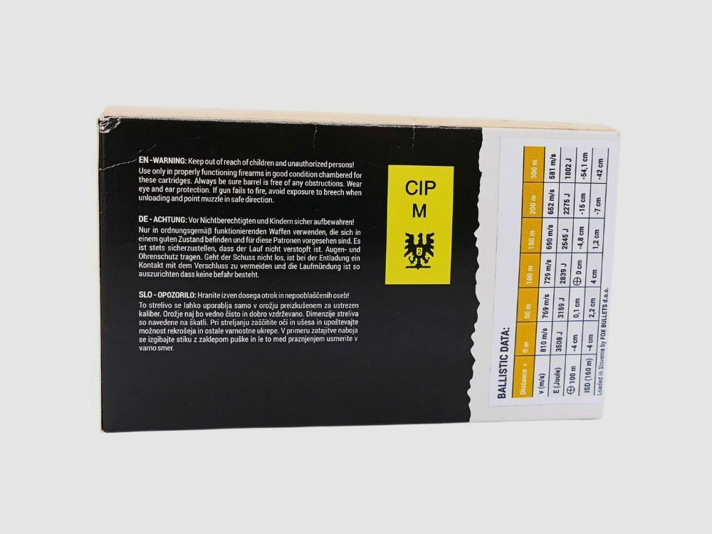 Federal 8x57IS Euro Copper 11,7g/180gr