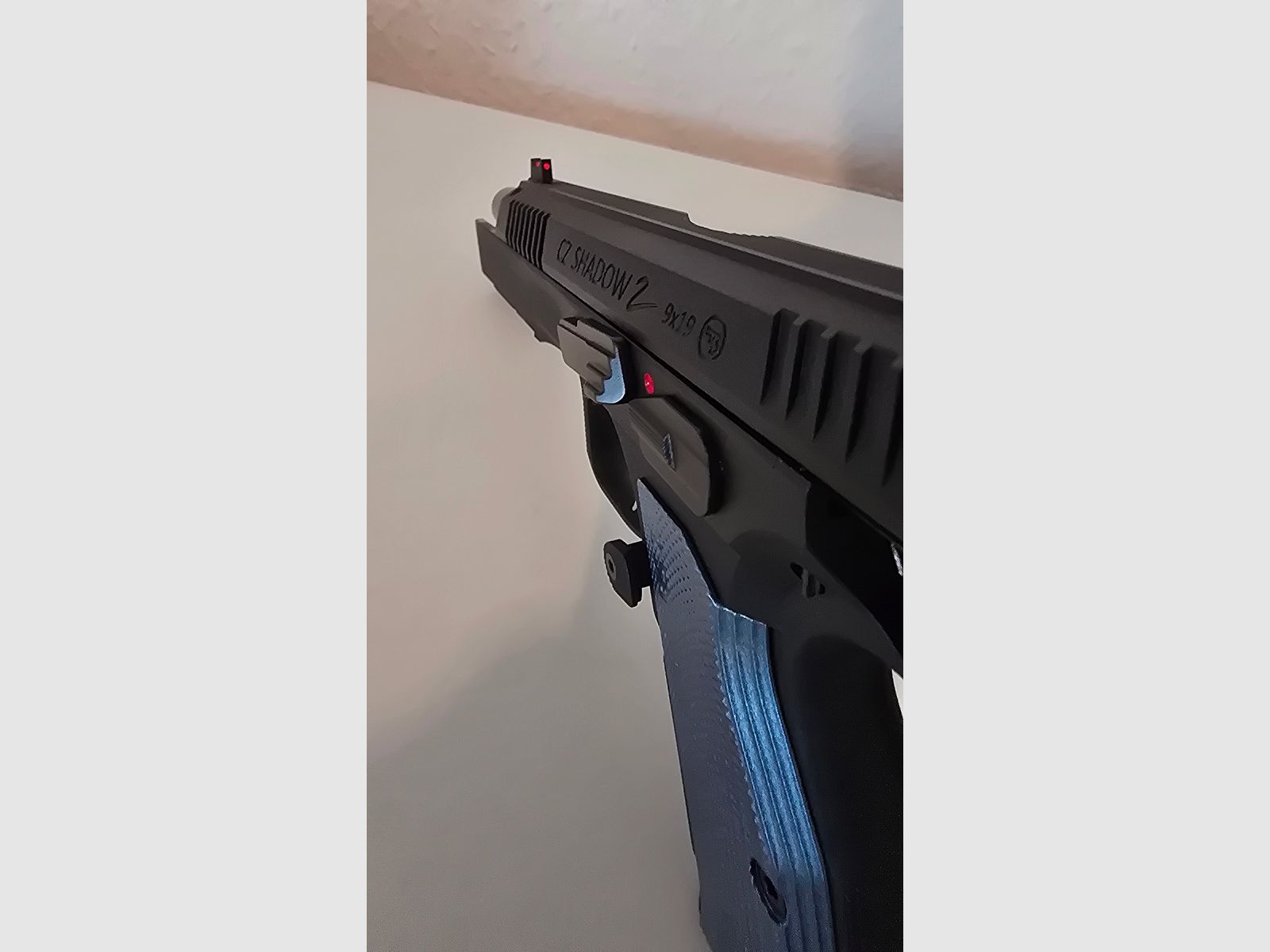 CZ Shadow 2 CO2 Luftpistole Kal. 4,5 mm BB Vollmetall Blowback schwarz