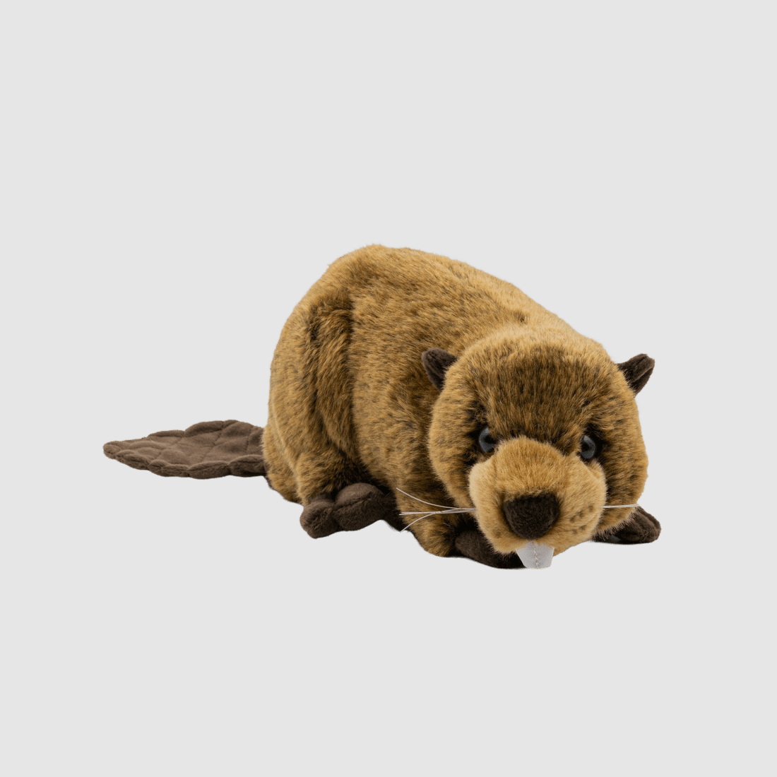 LivingActive Biber Plüschtier 25 cm – Kuscheltier mit flauschigem Körper