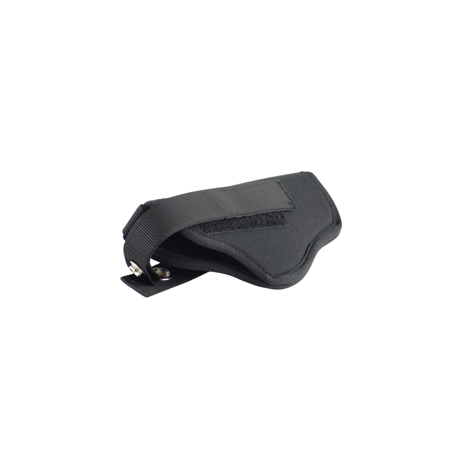 Fondina da cintura nera in nylon per pistole standard