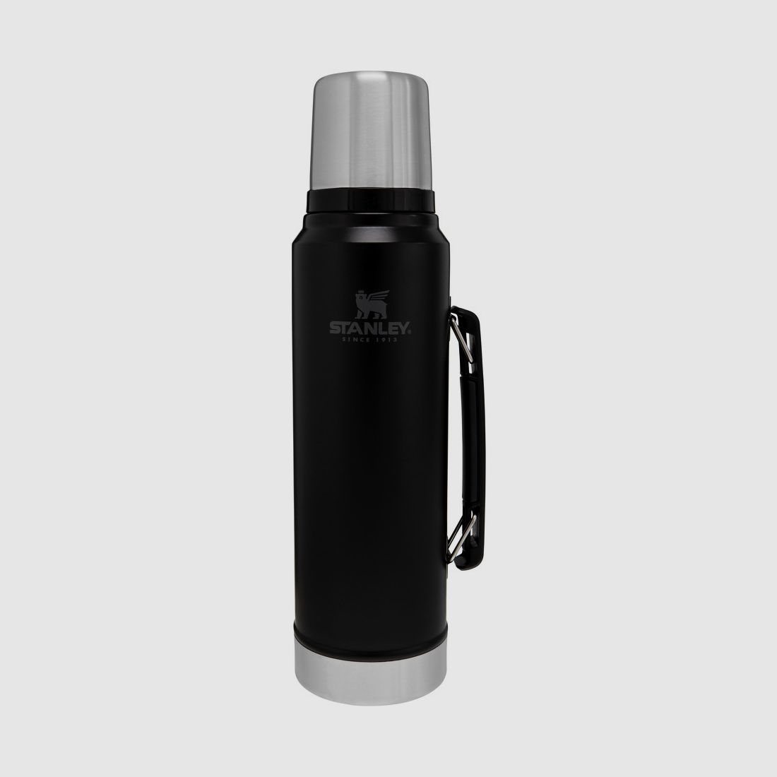 GMT Outdoor Klassische Isolierflasche 1L Inox - 24h Warm- & Kaltbewahrung, Bild 2 von 7