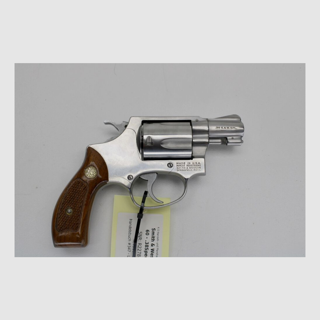 Smith & Wesson 60 Stainless klein & kompakt .38Special