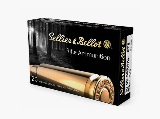 Amunicja S&B kal. 30-06 PTS 11,7g / 180 gr