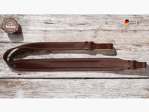 AKAH rifle sling full cowhide leather