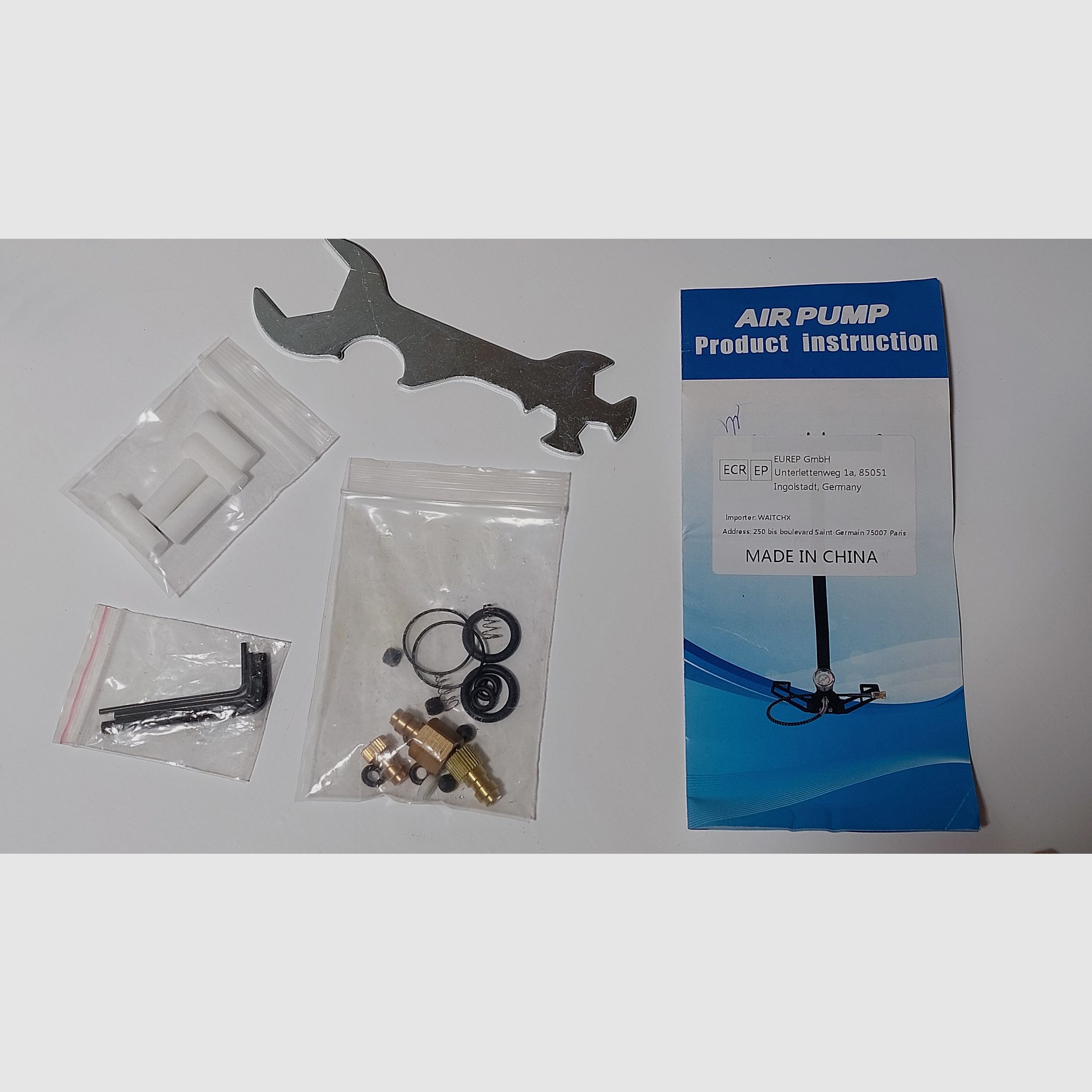 Universalpumpe / Handpumpe für PCP Druckluftwaffe bis 4500 PSI