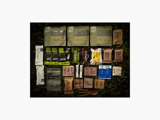 Pro-Ration Pro-Ration Ración Diaria Ultimate Tactical Ration Menú Completo del Día 5