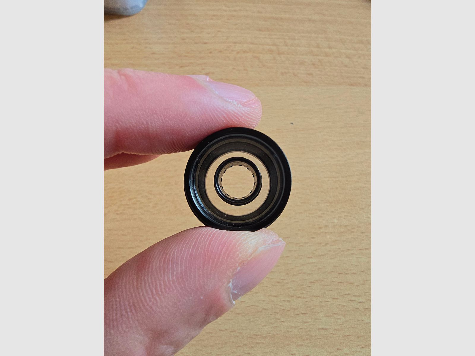 Gehman freistehendes Iris-Ringkorn Glas M22